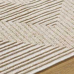 Briana Brown Washable Area Rug
