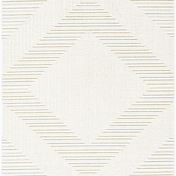 Briana Off-White Washable Area Rug