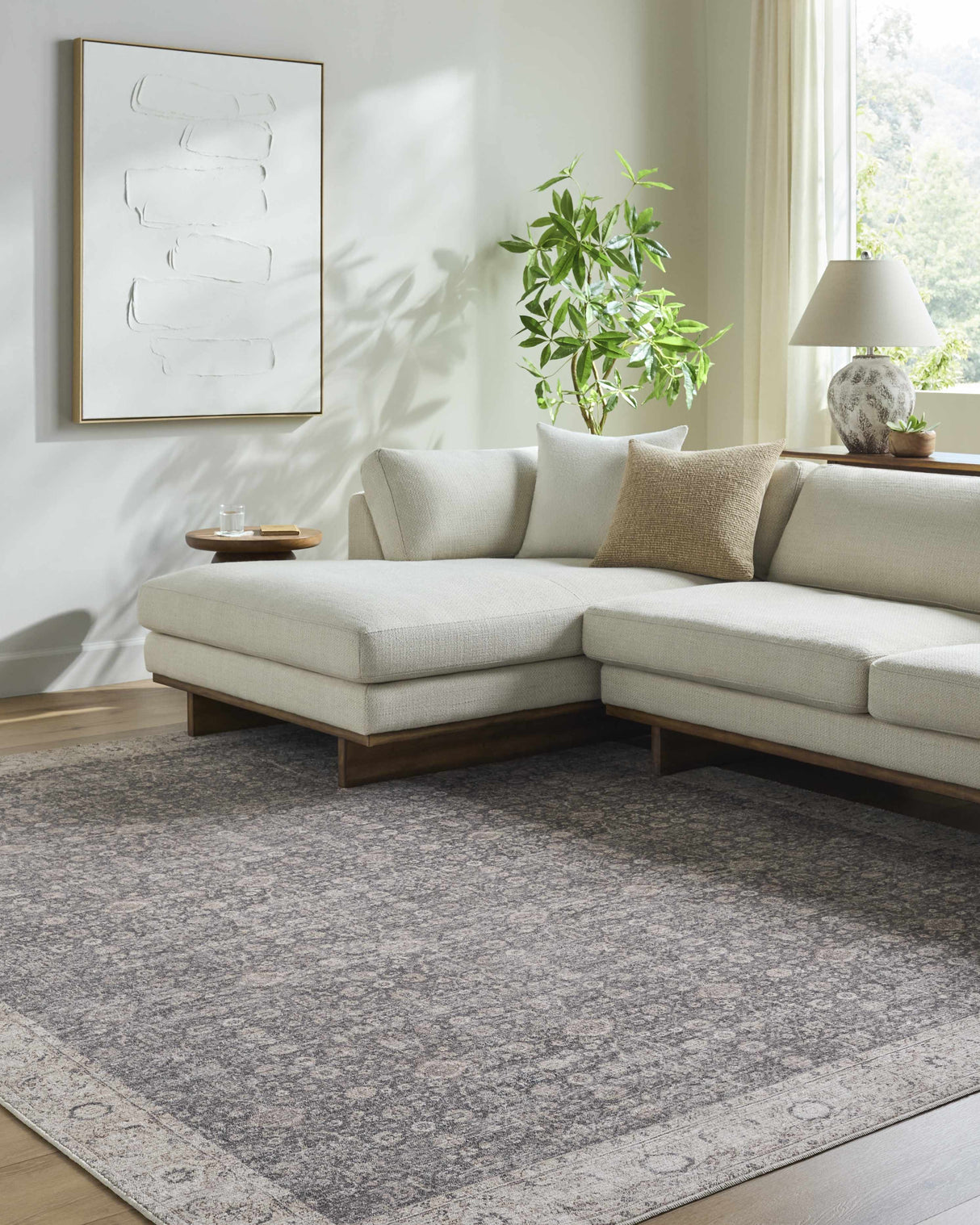 Spokane Maroon Area Rug | Our PNW Home X Livabliss