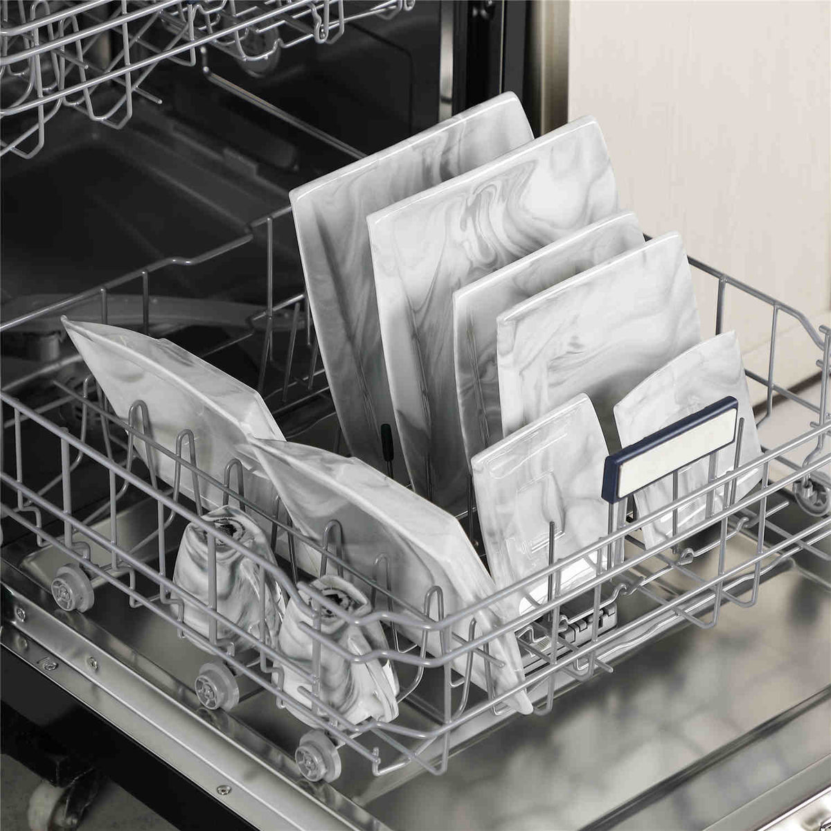 Blance Marble Grey 30 Piece Dinnerware Set