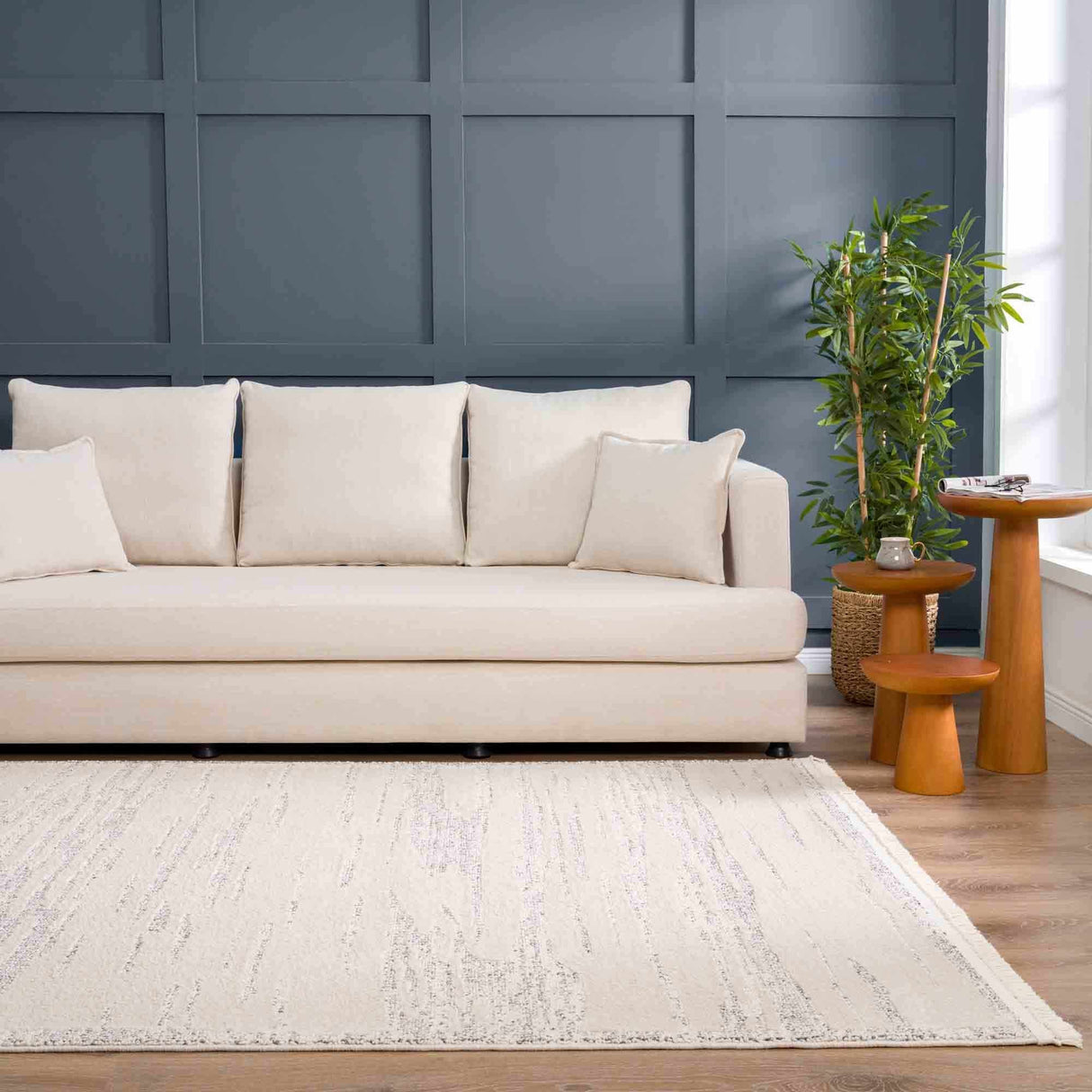 Lave Bone Area Rug - Clearance