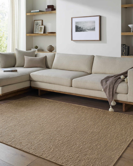 Breena Sandstone Washable Area Rug