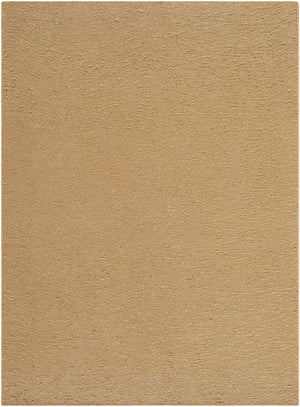 Breena 3D Solid Brown Washable Area Rug