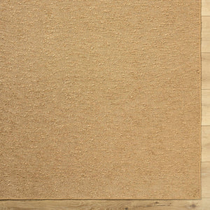 Breena 3D Solid Brown Washable Area Rug