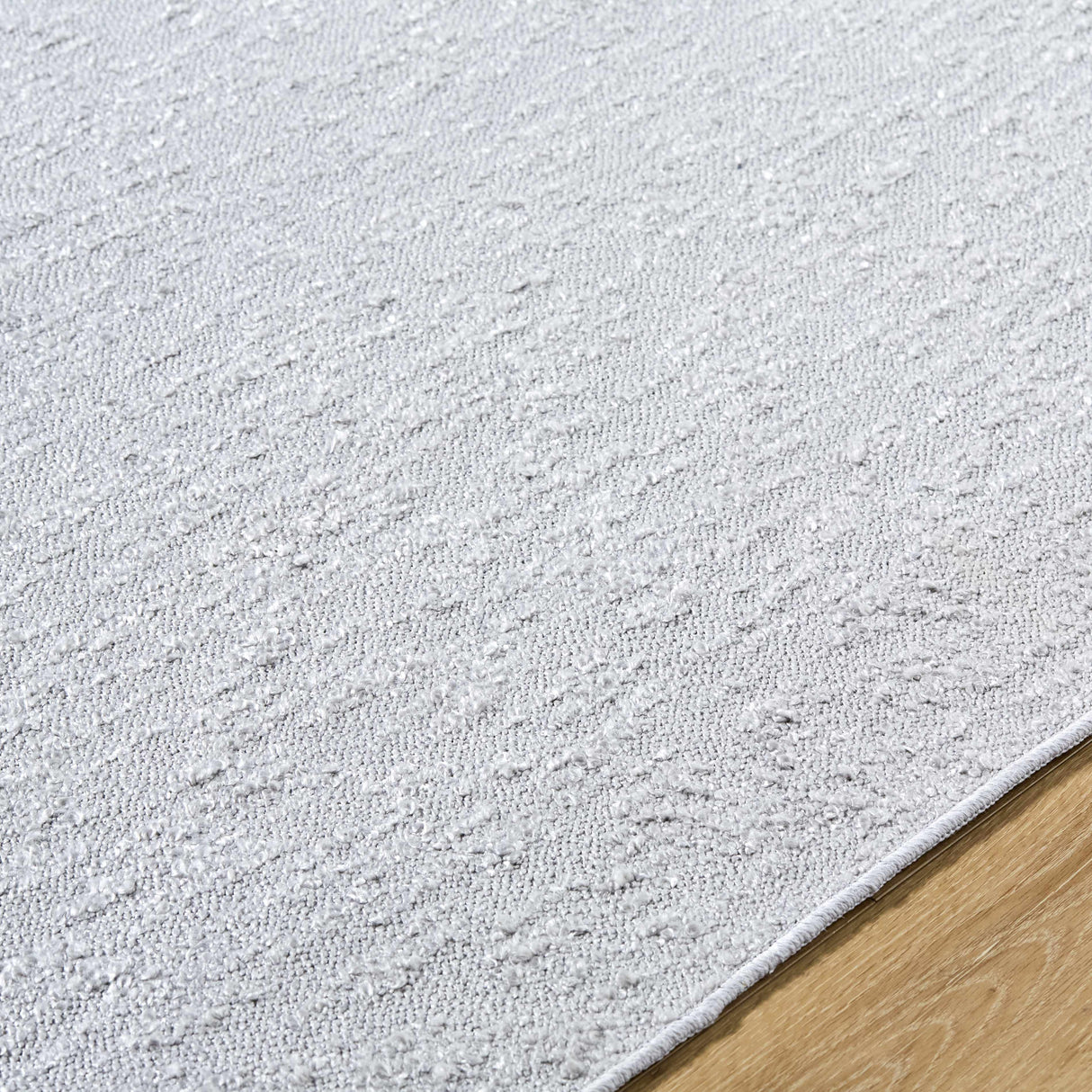 Breena Medium Gray Washable Area Rug