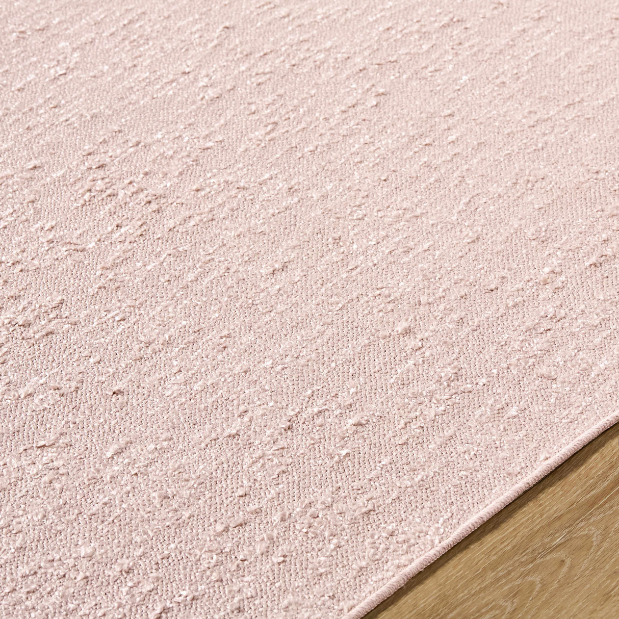 Breena Blush Washable Area Rug