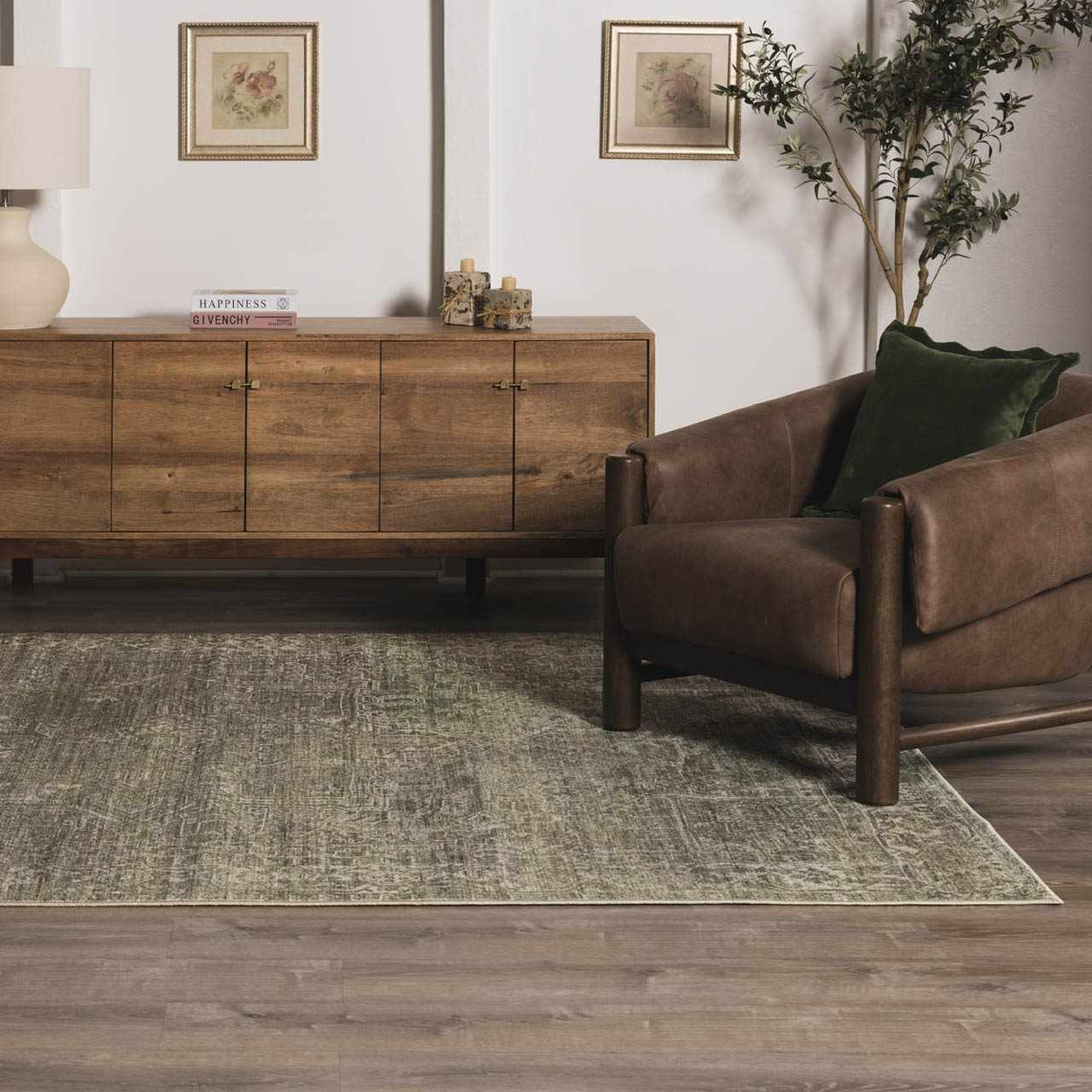 Galey Alix Collins Avenue VII Vintage Medallion Rug