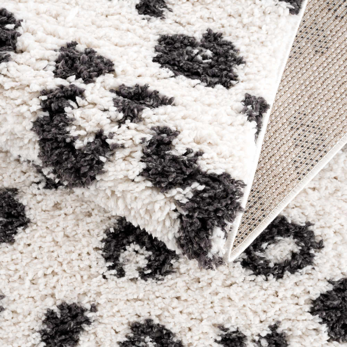 Zhen Black Spots Leopard Rug - Clearance