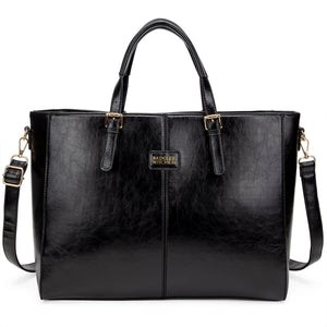 Julia Rustic Vegan Leather Weekender Duffel Bag