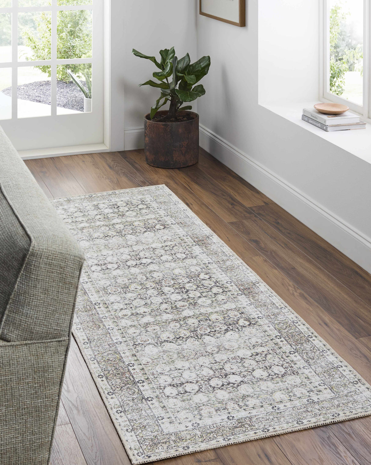 Bartek Washable Area Rug