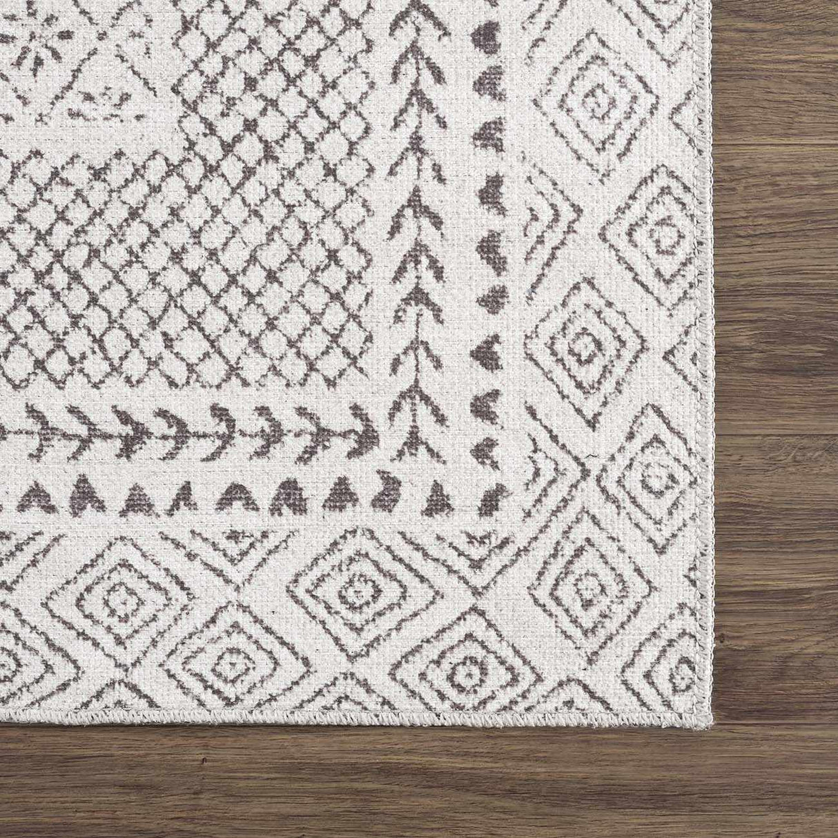 Burdette Washable Area Rug