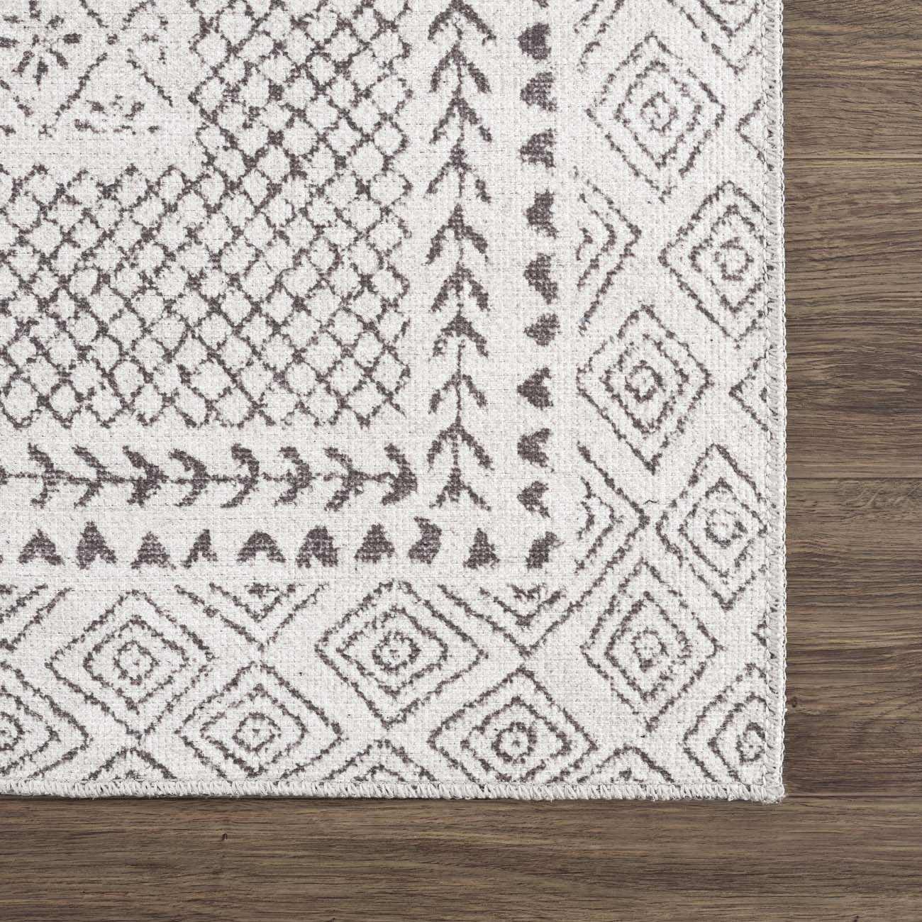 Burdette Washable Area Rug