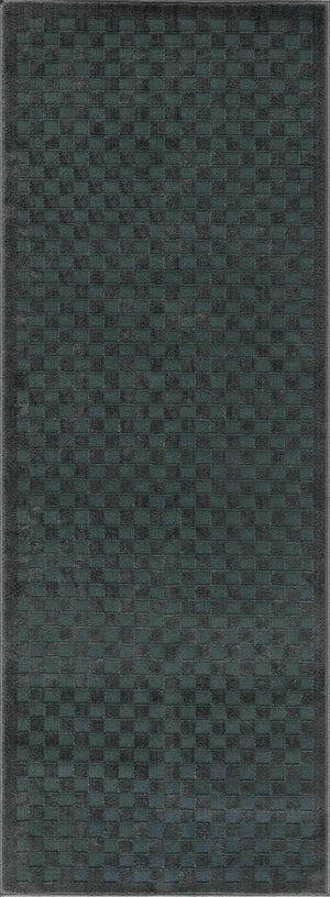 Gaiwan Oil Green Washable Area Rug