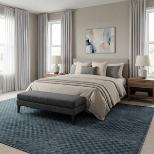 Gaiwan Oil Green Washable Area Rug