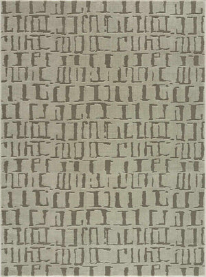 Dragan Green Modern Washable Area Rug