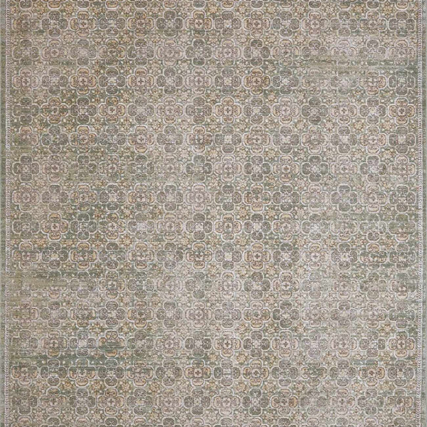 Galey Alix x Livabliss Vintage Oriental Boho Olive Myrtle Avenue II Area Rug