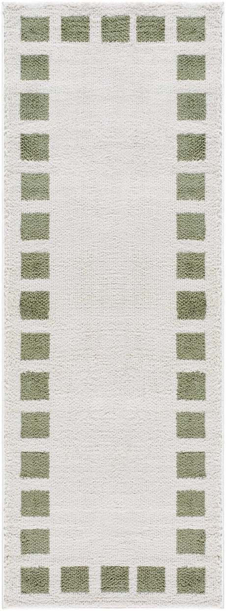 Beynon Green Washable Area Rug
