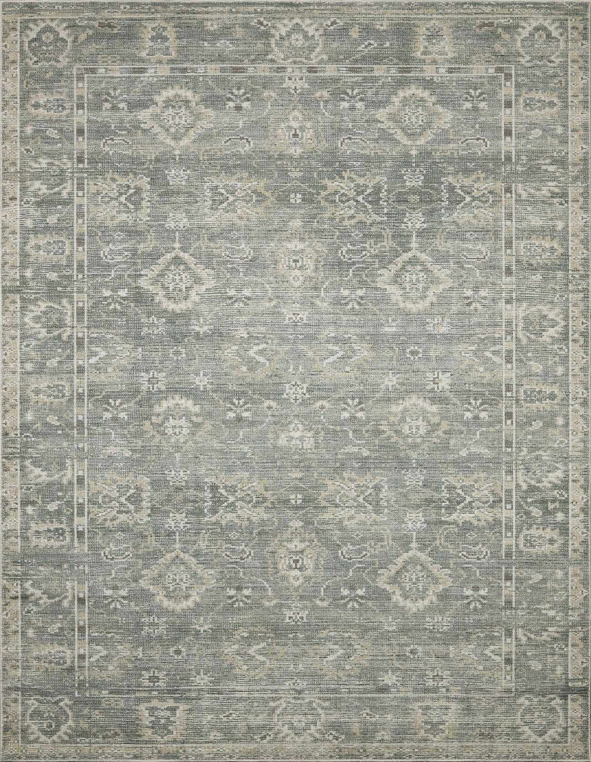 Collins Avenue I Vintage Oushak Area Rug