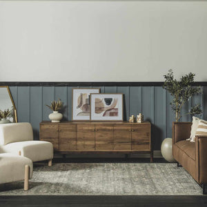 Collins Avenue I Vintage Oushak Area Rug