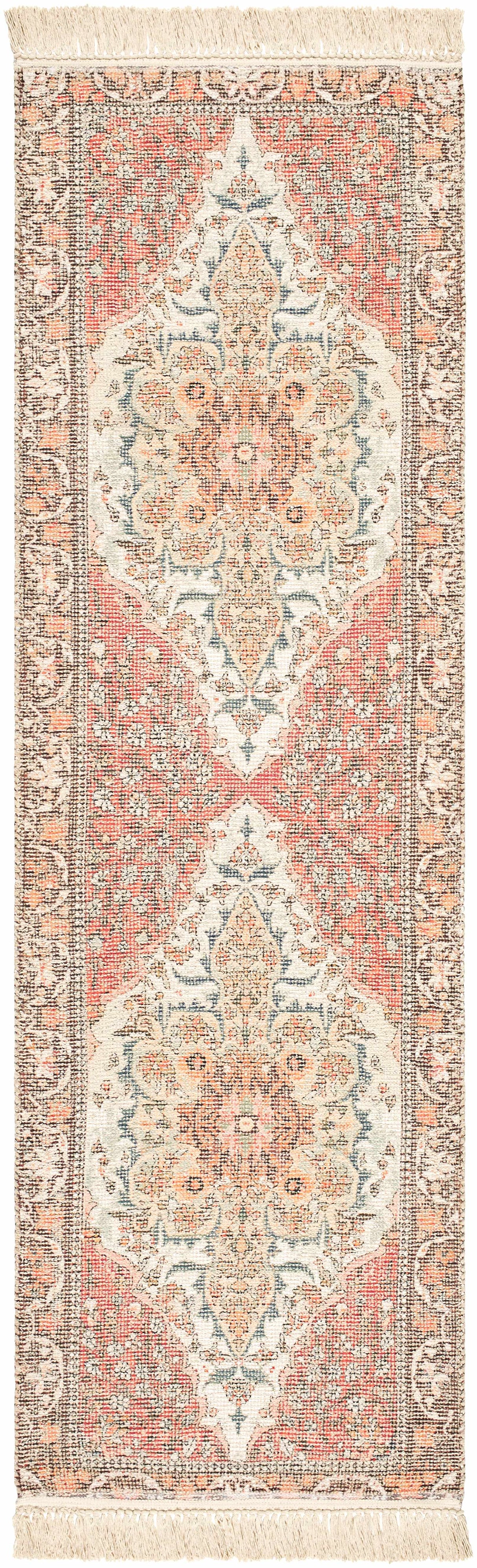 Bohdan Terracotta Area Rug