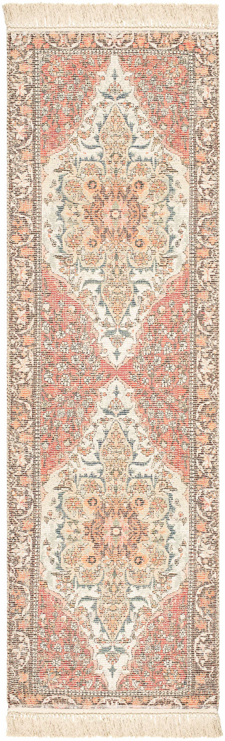Bohdan Terracotta Area Rug