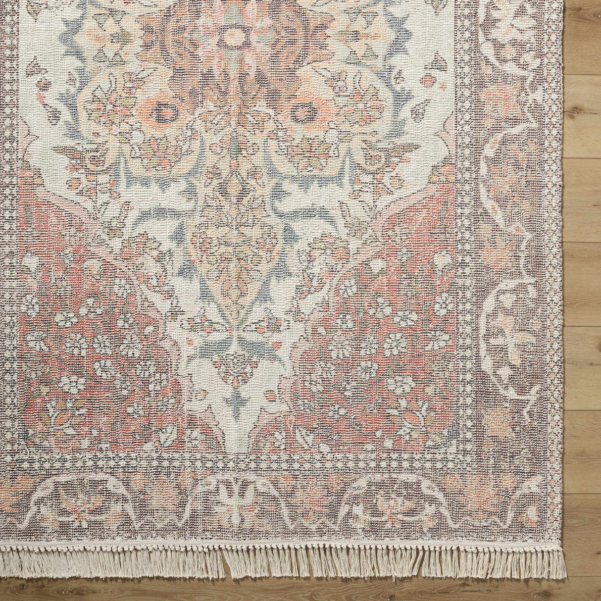 Bohdan Terracotta Area Rug