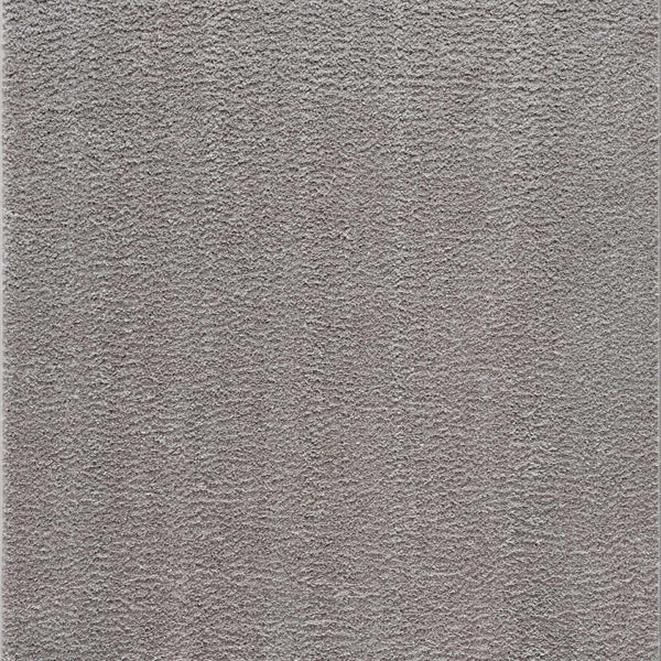 Judy Solid Gray Washable Shag Rug