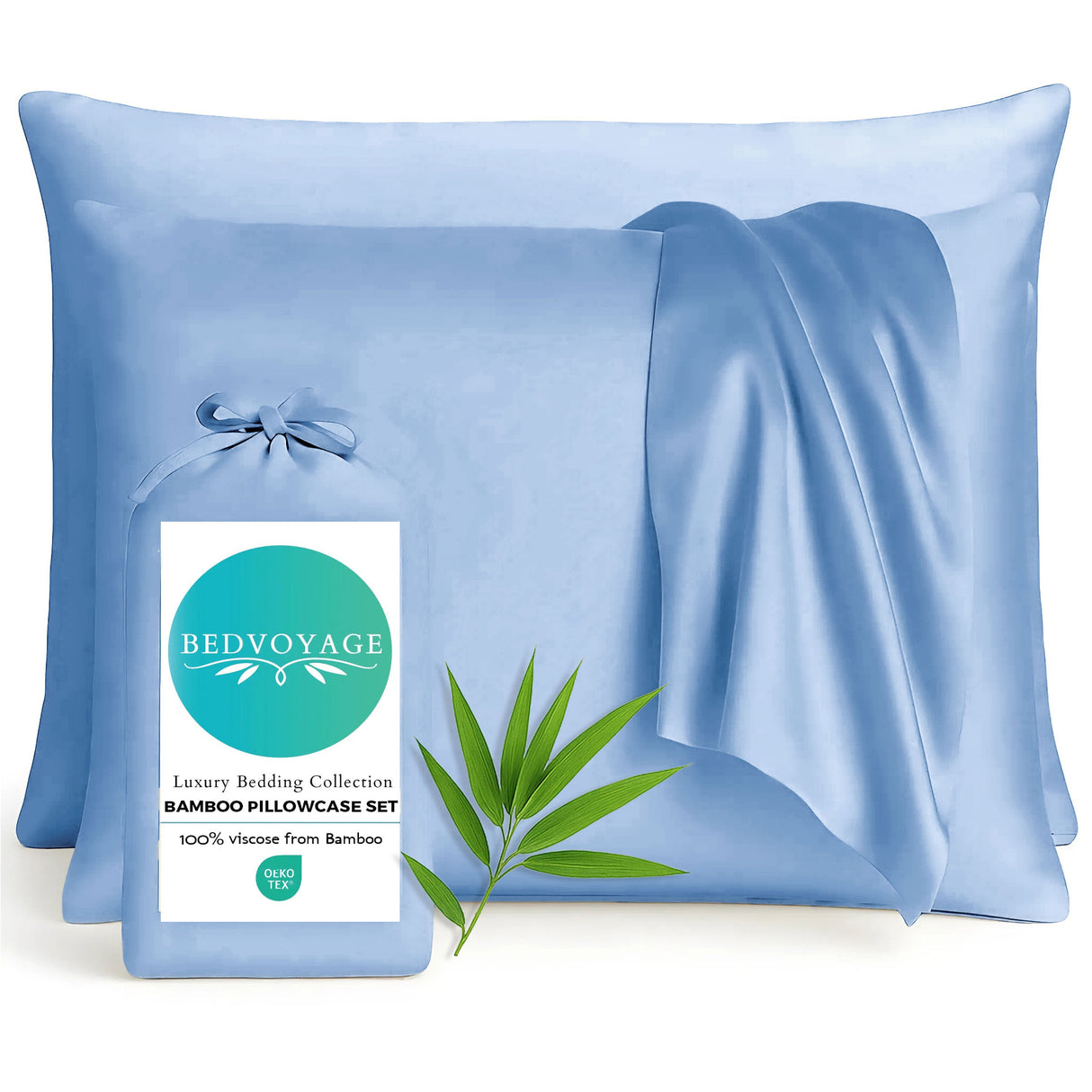Bamboo Pillowcases - 100% Viscose from Bamboo – Ocean