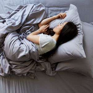 Bamboo Bed Sheet Set, Full - Platinum - FINAL SALE