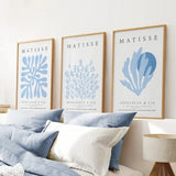Light Blue Henri Matisse Exhibition Art Set