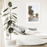 Modern Coastal Neutral Tones Photo. Trees Wall Art