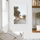 Modern Coastal Neutral Tones Photo. Trees Wall Art