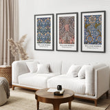 Modern Art Nouveau William Morris Set of 3 Prints
