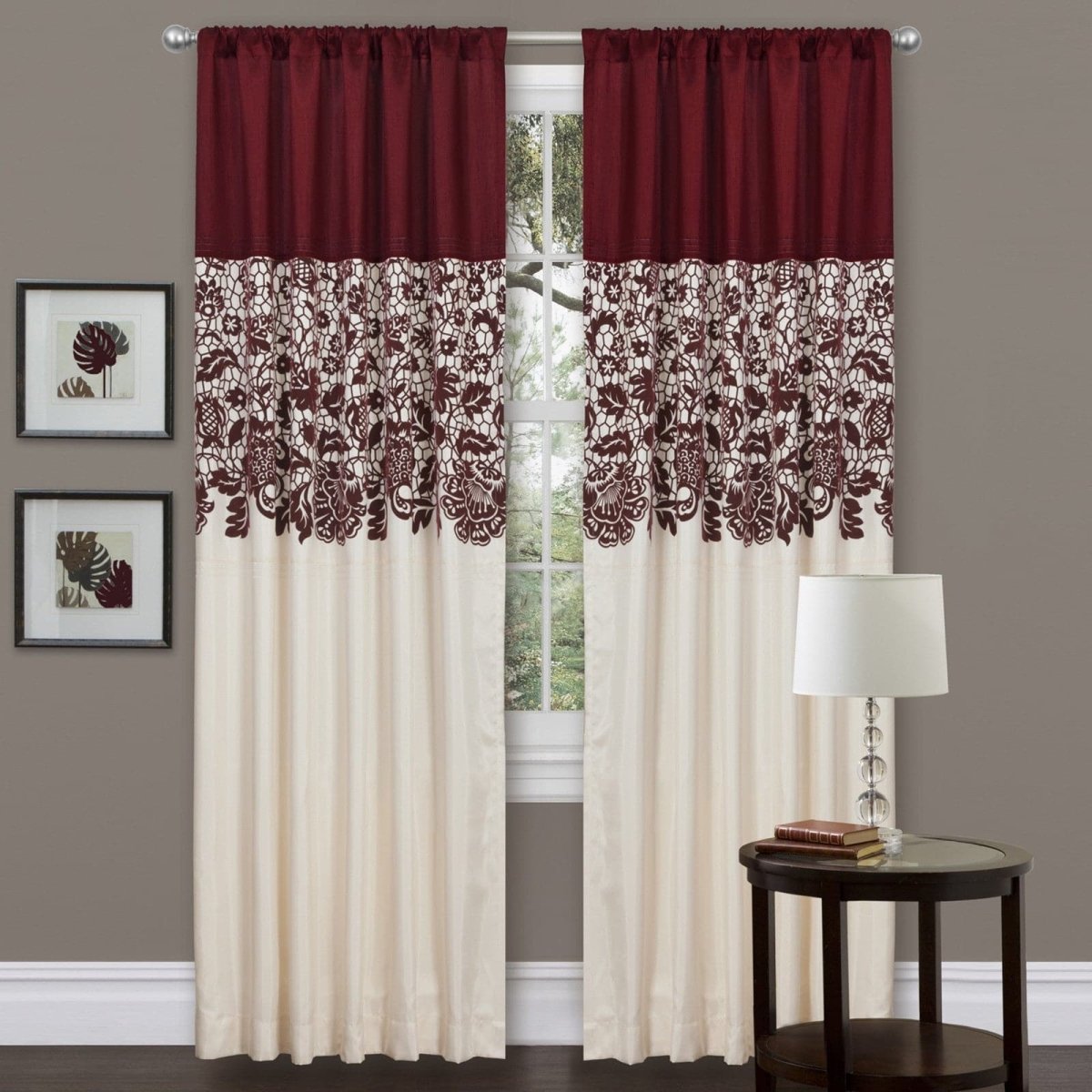 Estate Garden Window Curtain Panel