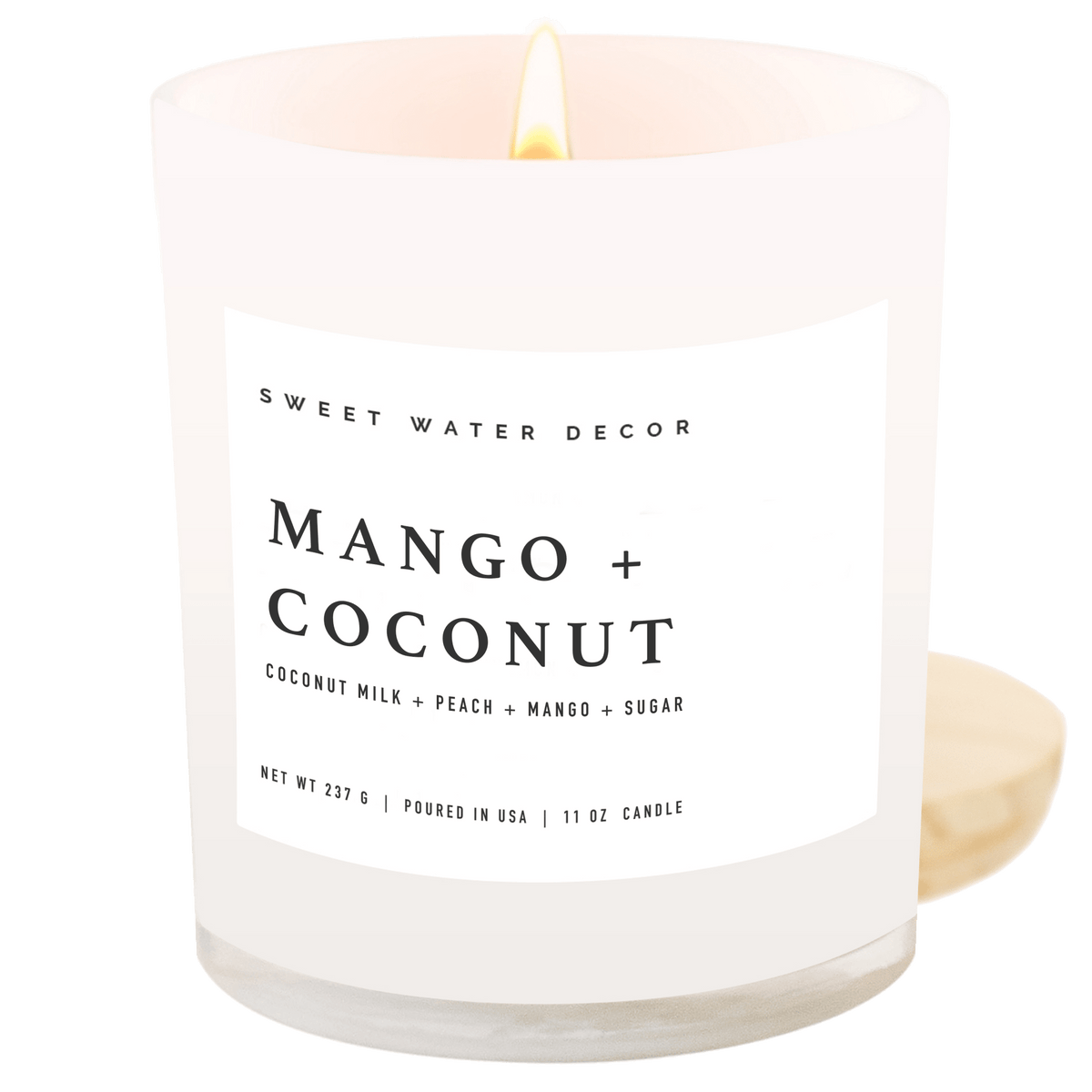 Sweet Water Decor Mango and Coconut Soy Candle