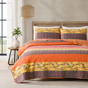 Royal Empire 3 Piece Quilt Set