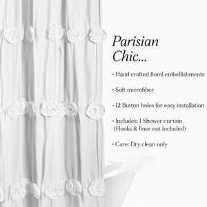 LushDecor Darla Shower Curtain - view 5