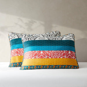 Boho Stripe 3-Piece Quilt Set