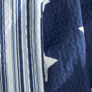 Star Reversible 2-Piece Quilt Set Twin Size