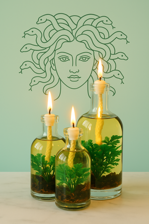 Medusa Oil Candle