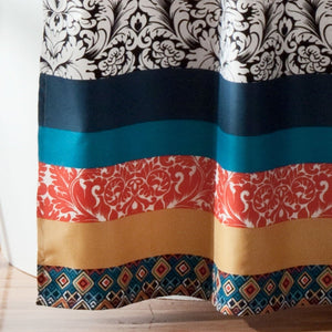 Boho Stripe Shower Curtain 72" x 72"