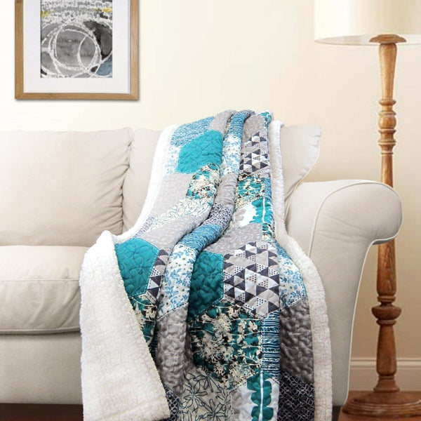 Briley Throw Sherpa by LushDecor