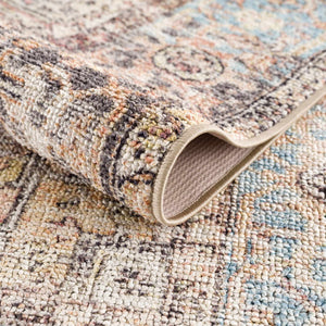 Beck Peach Washable Area Rug - Clearance