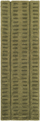 Washable Wool Rug - Green