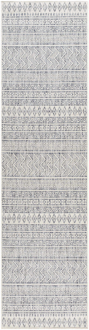 Madras Navy All Over Performance Rug