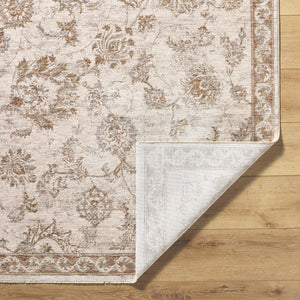 Chyron Cream Area Rug