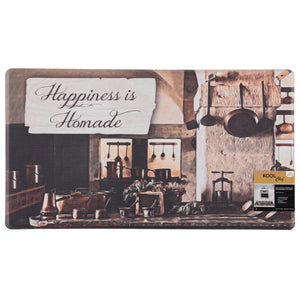 Anti-fatigue Kitchen Mat ''Happiness'' - 2 Sizes!