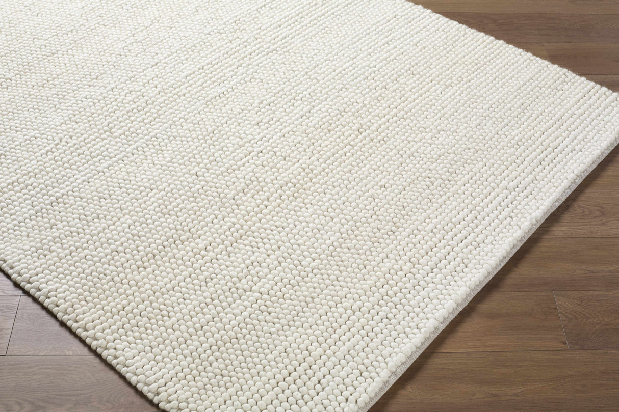 Clayne Beige Premium Wool Area Rug