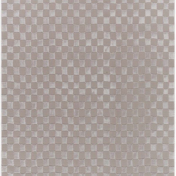 Carina Dark 3D Checkered Washable Area Rug