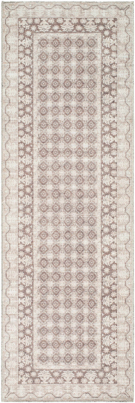 Rainier Light Brown Washable Rug | Our PNW Home X Livabliss